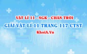 Giải Vật lí 11 trang 117 Chân trời Sáng tạo